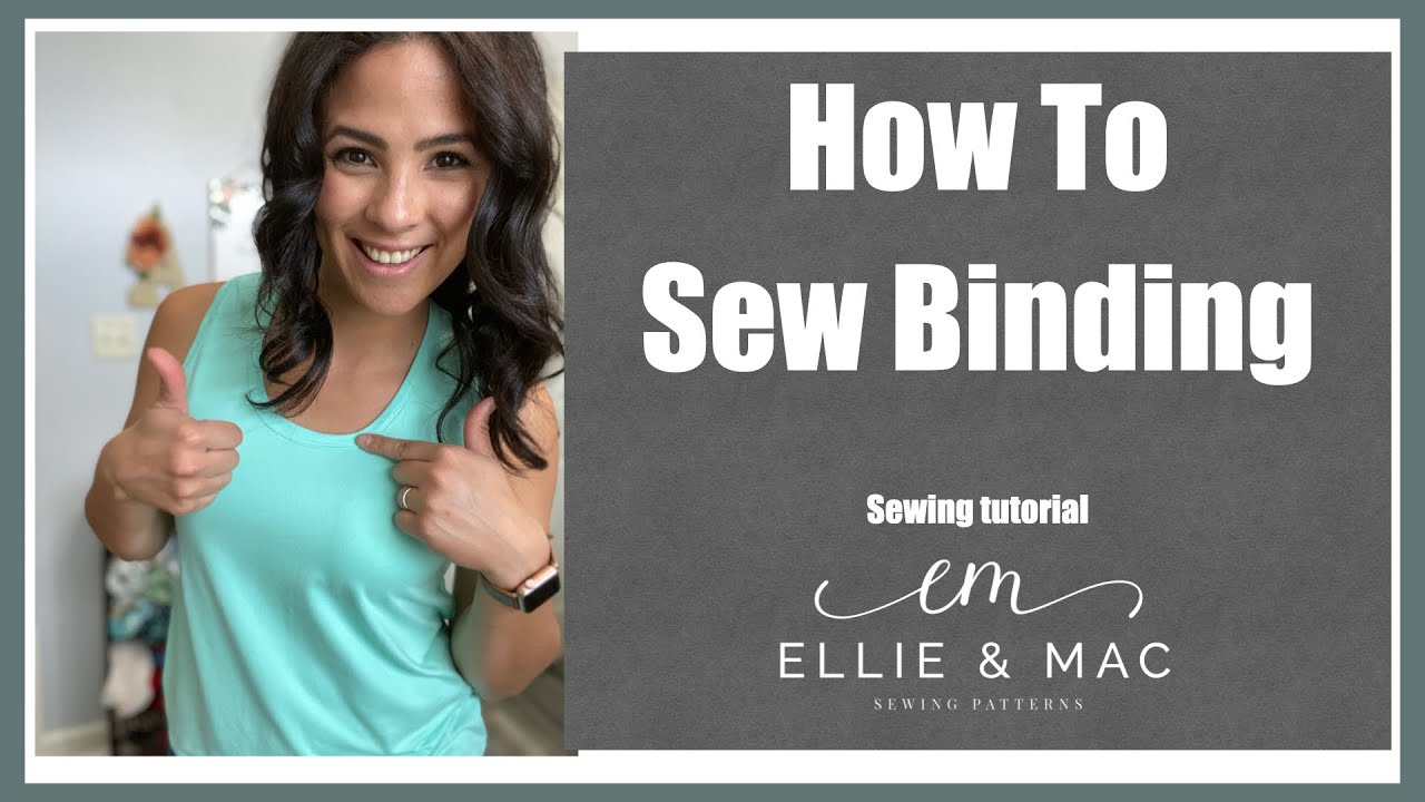 Neckline Binding For Knits, with Coverstitch or ZigZag Stretch Stitch
