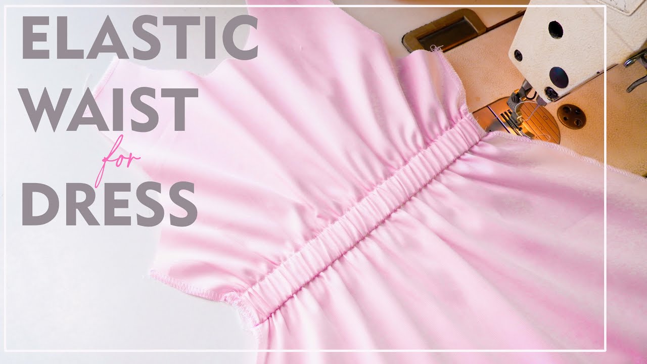 How to Sew Elastic Casing Waistband