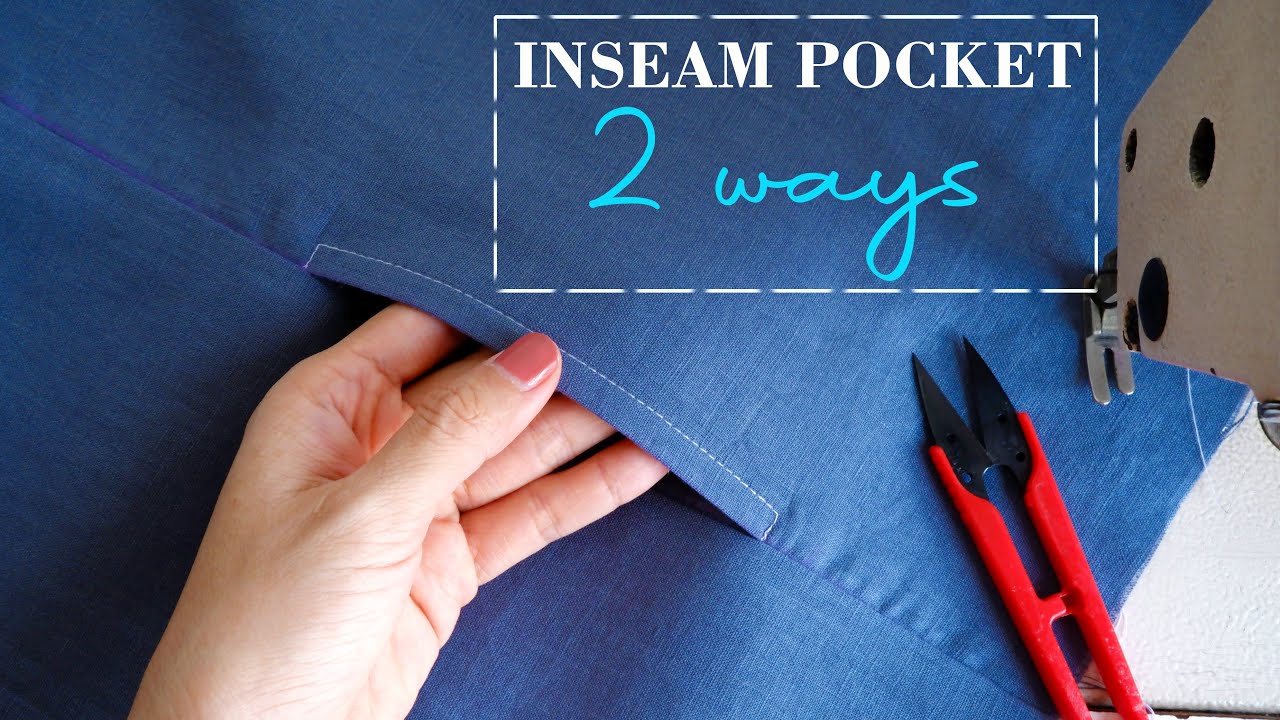 How To Sew Inseam Pockets
