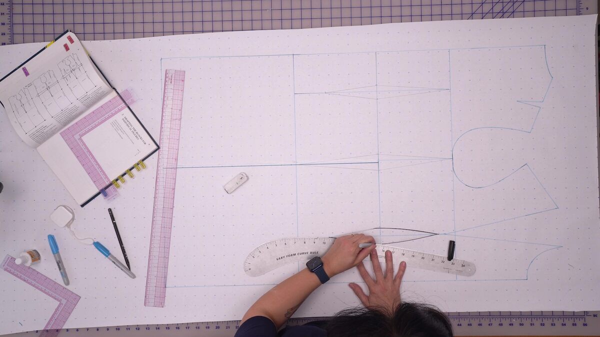 Developing a Dress Block from the Bodice Block *