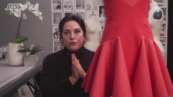 Draping Techniques & Dress Form Adjustments for Custom Fitting